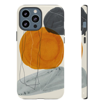 Minimalist line art - Protective Phone Case