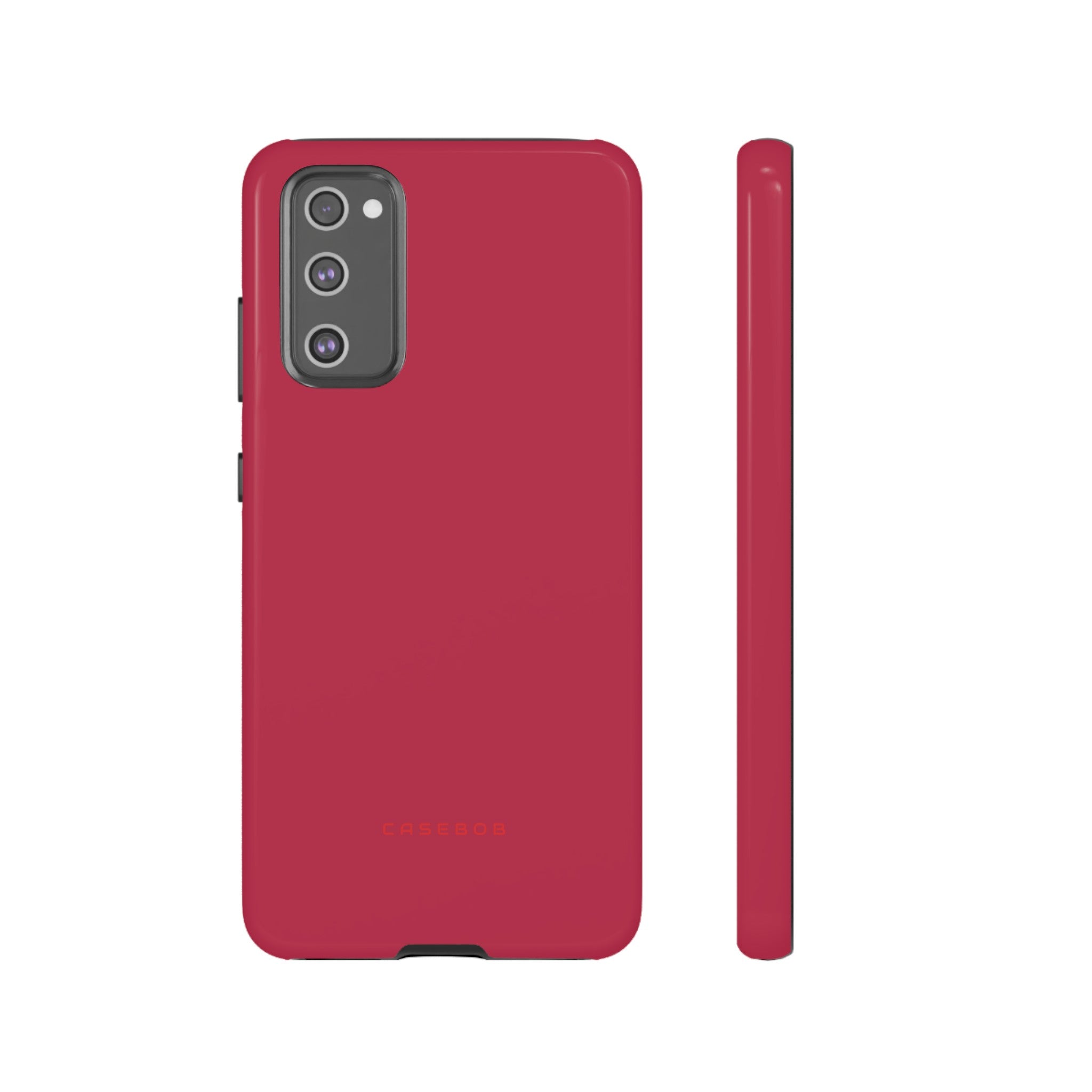 Bright Red Maroon - Protective Phone Case