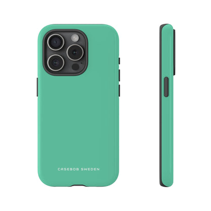 Medium Aquamarine iPhone 15 - Tough Phone Case