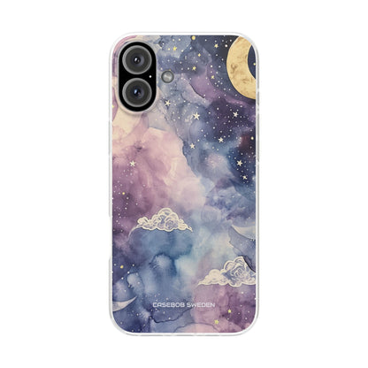 Dreamy Celestial Night - Flexi iPhone 16 Phone Case