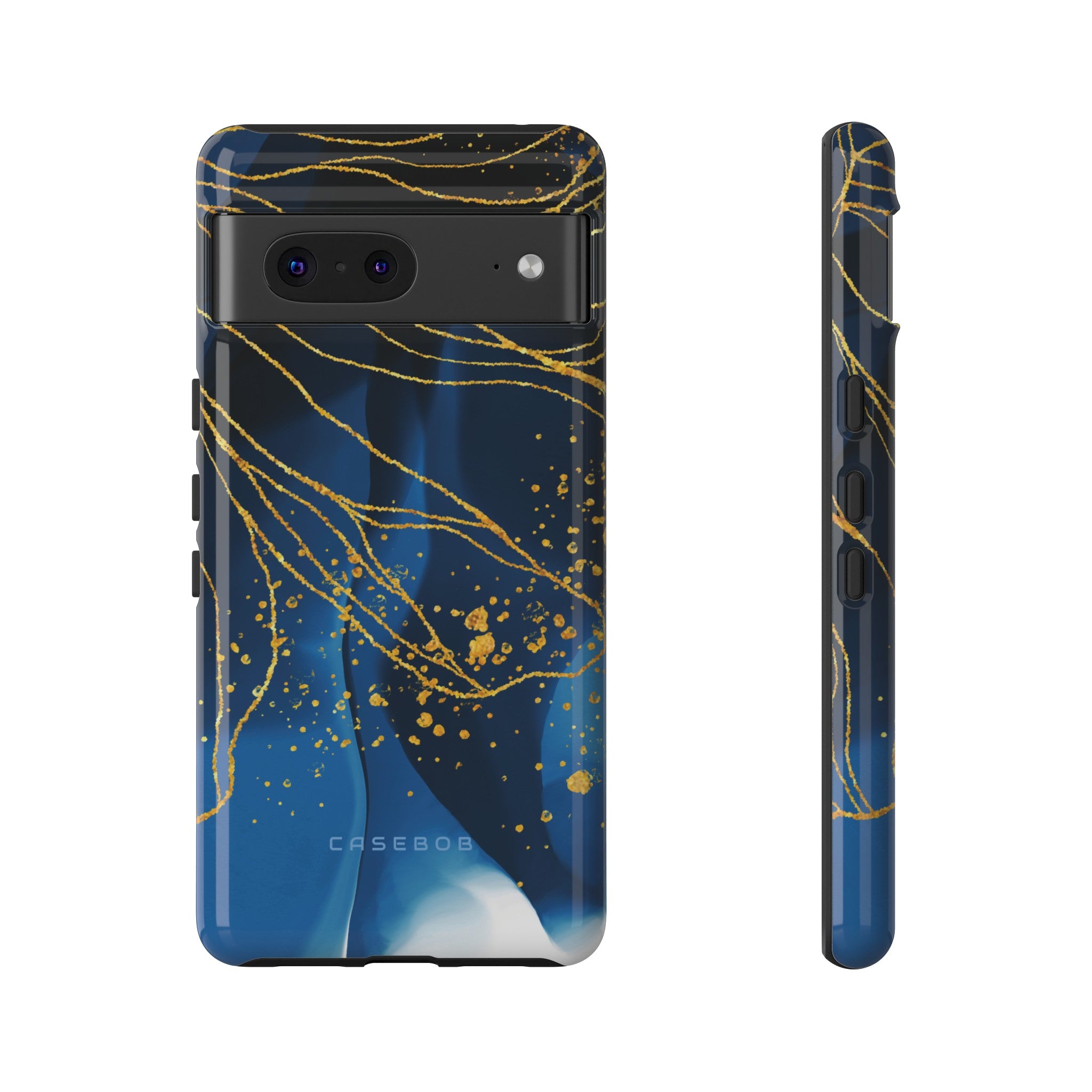 Blue Watercolor Art - Protective Phone Case