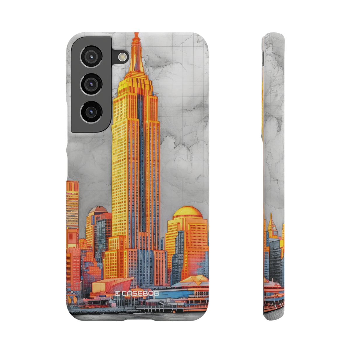 Urban Radiance | Slim Phone Case for Samsung