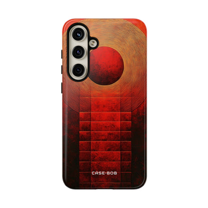Crimson Orbit Samsung S24 Plus Case - Tough
