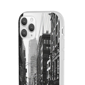 Noir Urban Serenity | Flexible Phone Case for iPhone