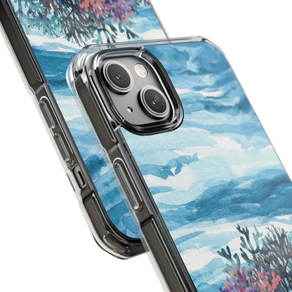 Aquatic Life Watercolors iPhone Case - Impact