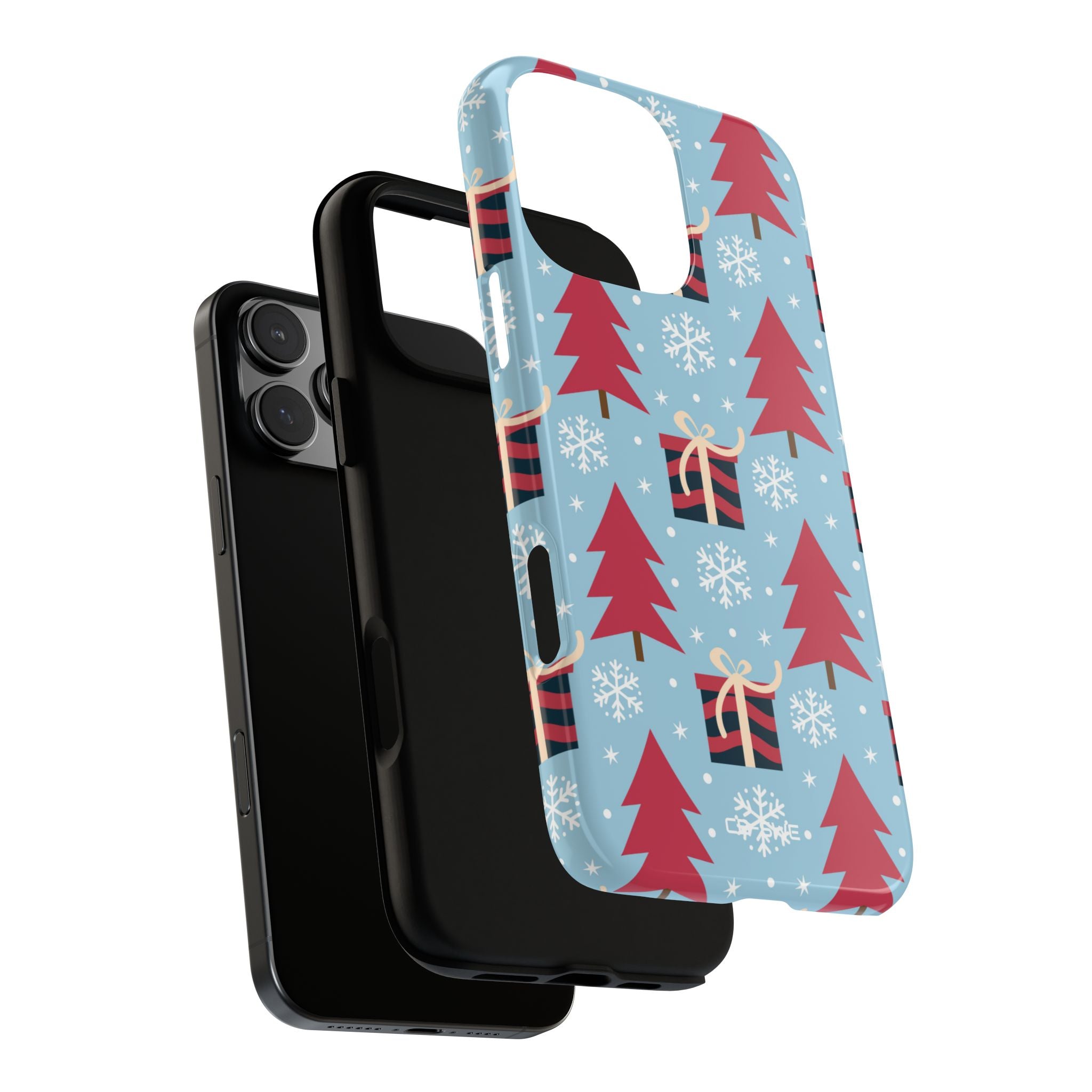 Christmas Trees Shine - iPhone Case