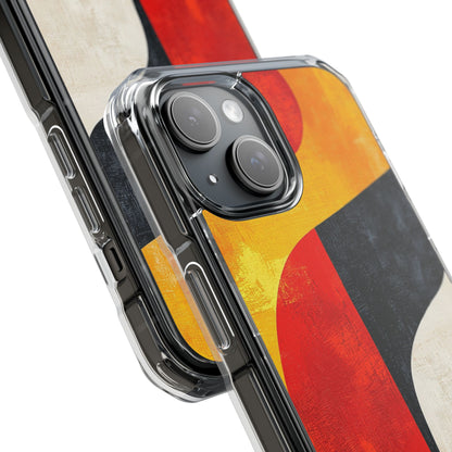 Vibrant Flowing Shapes iPhone Case - Impact
