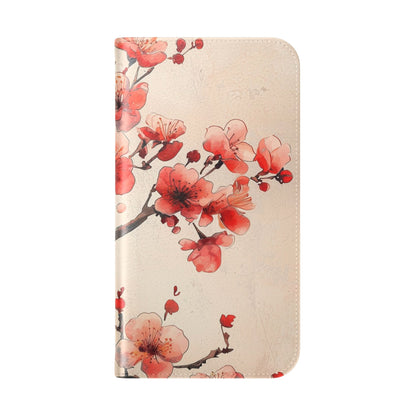 Cherry Blossom Breeze - iPhone 16 Pro Case - Wallet