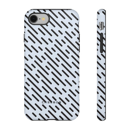 Monochrome Dash - Protective Phone Case