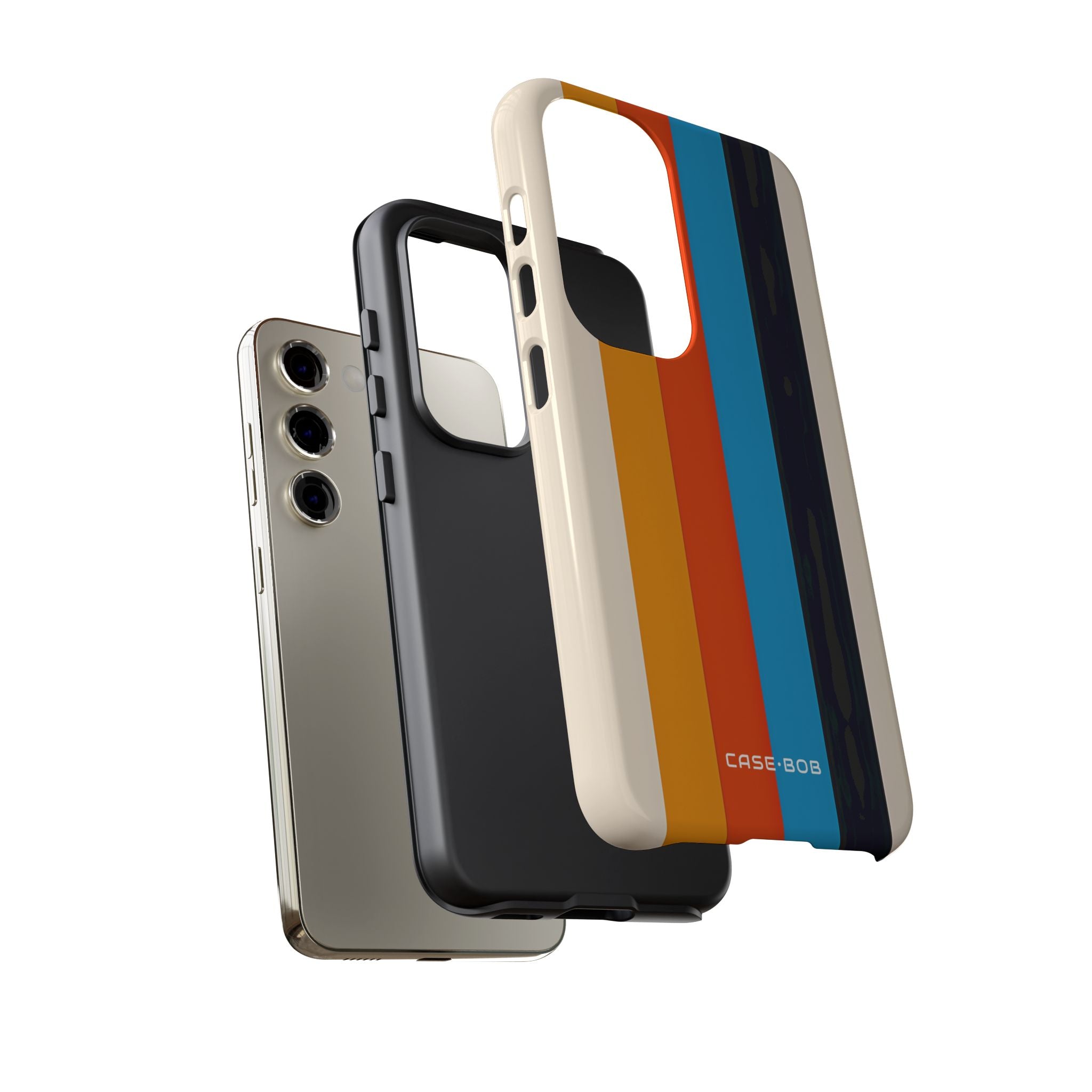 Vivid Stripe Harmony Samsung S23 Case - Tough