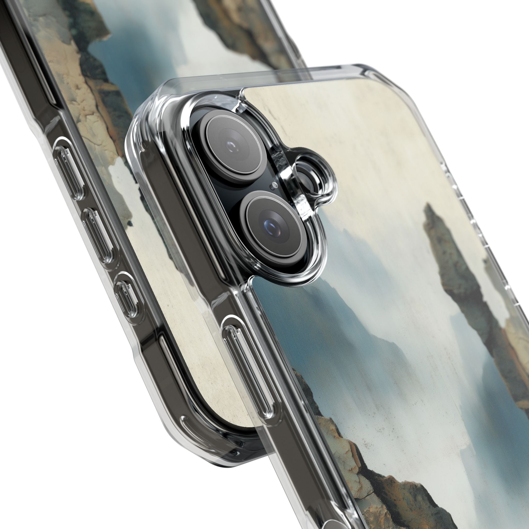 Cracks Frame Serenity iPhone Case - Impact