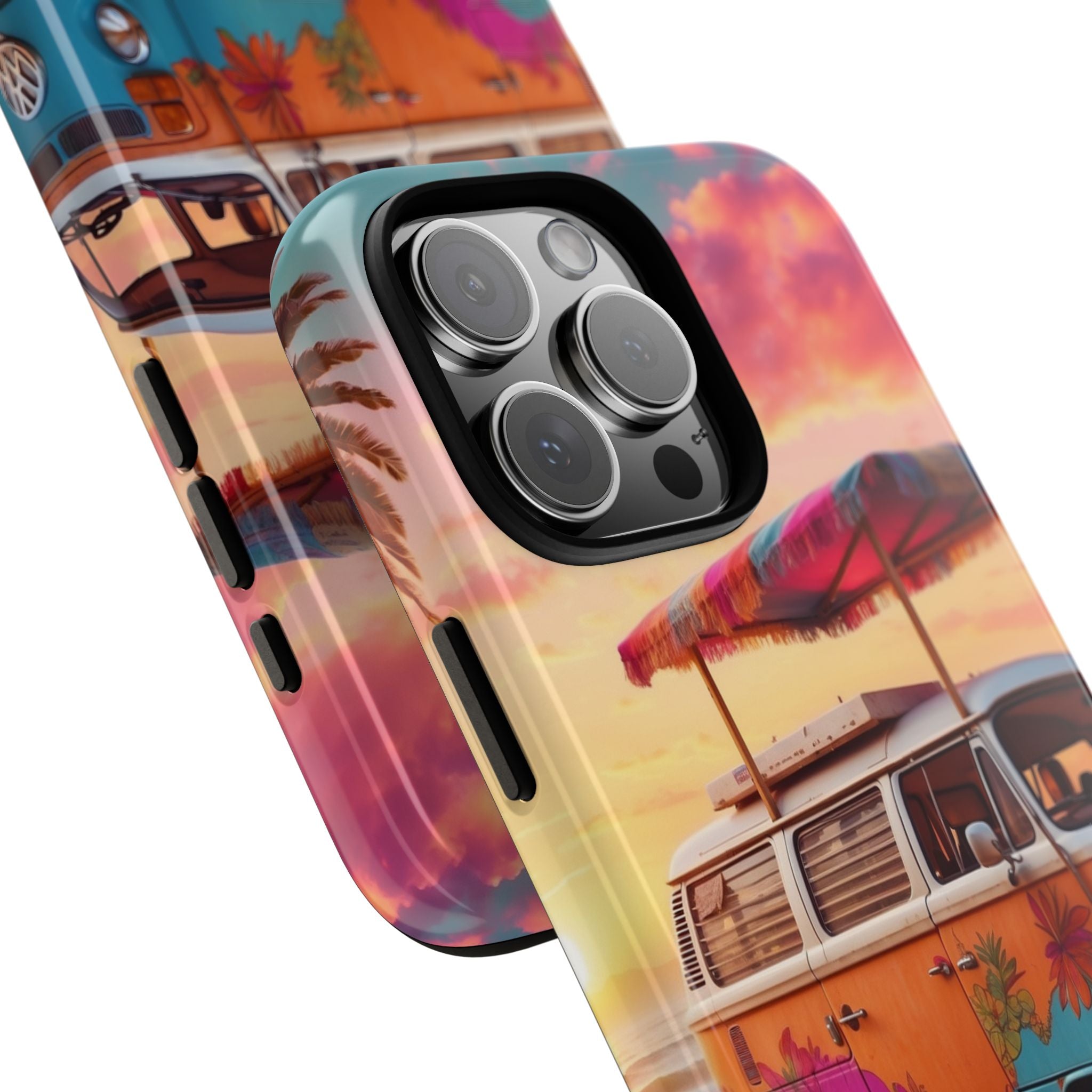 **Van Rests at Shore** - iPhone Case