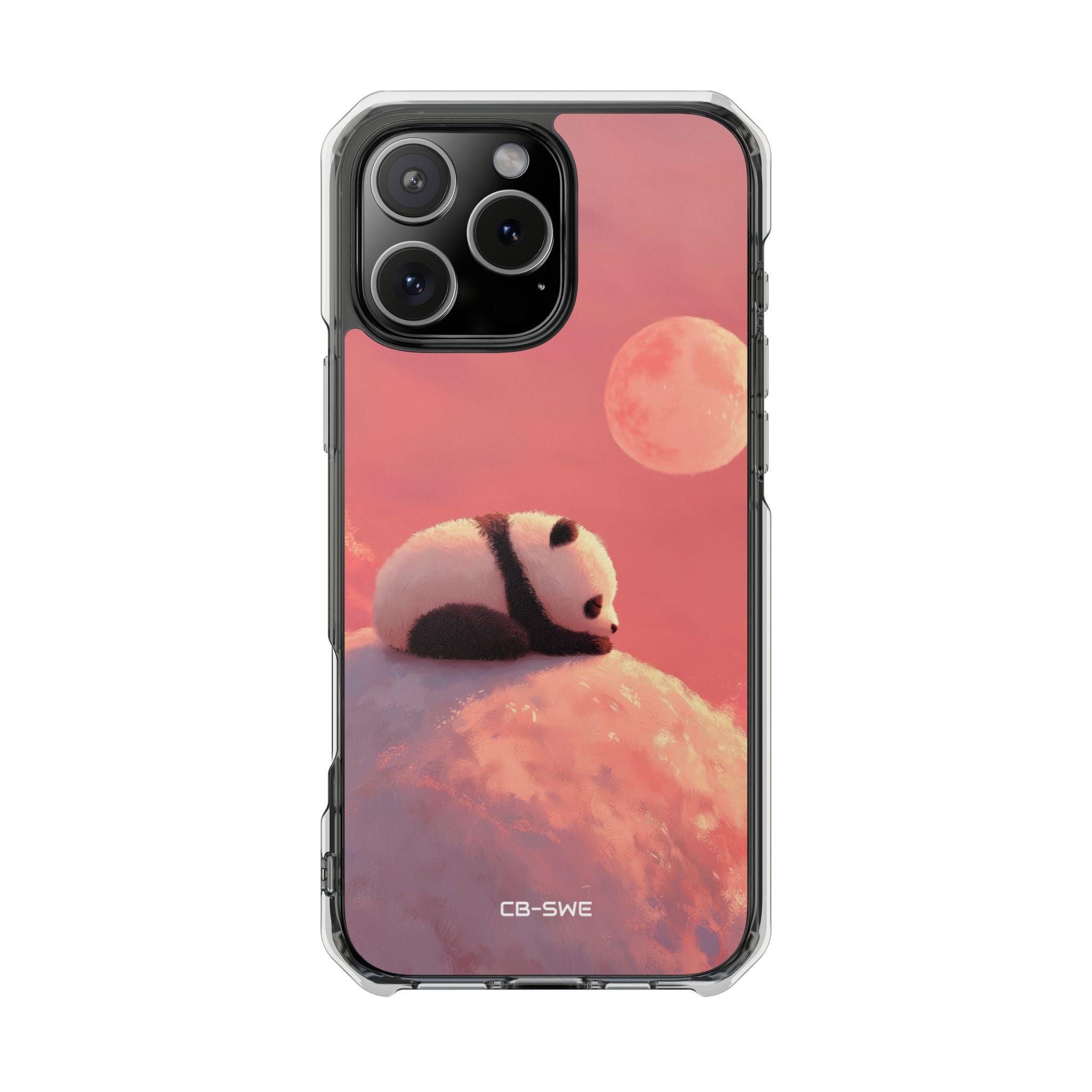 Moonlit Panda Dreams iPhone Case - Impact