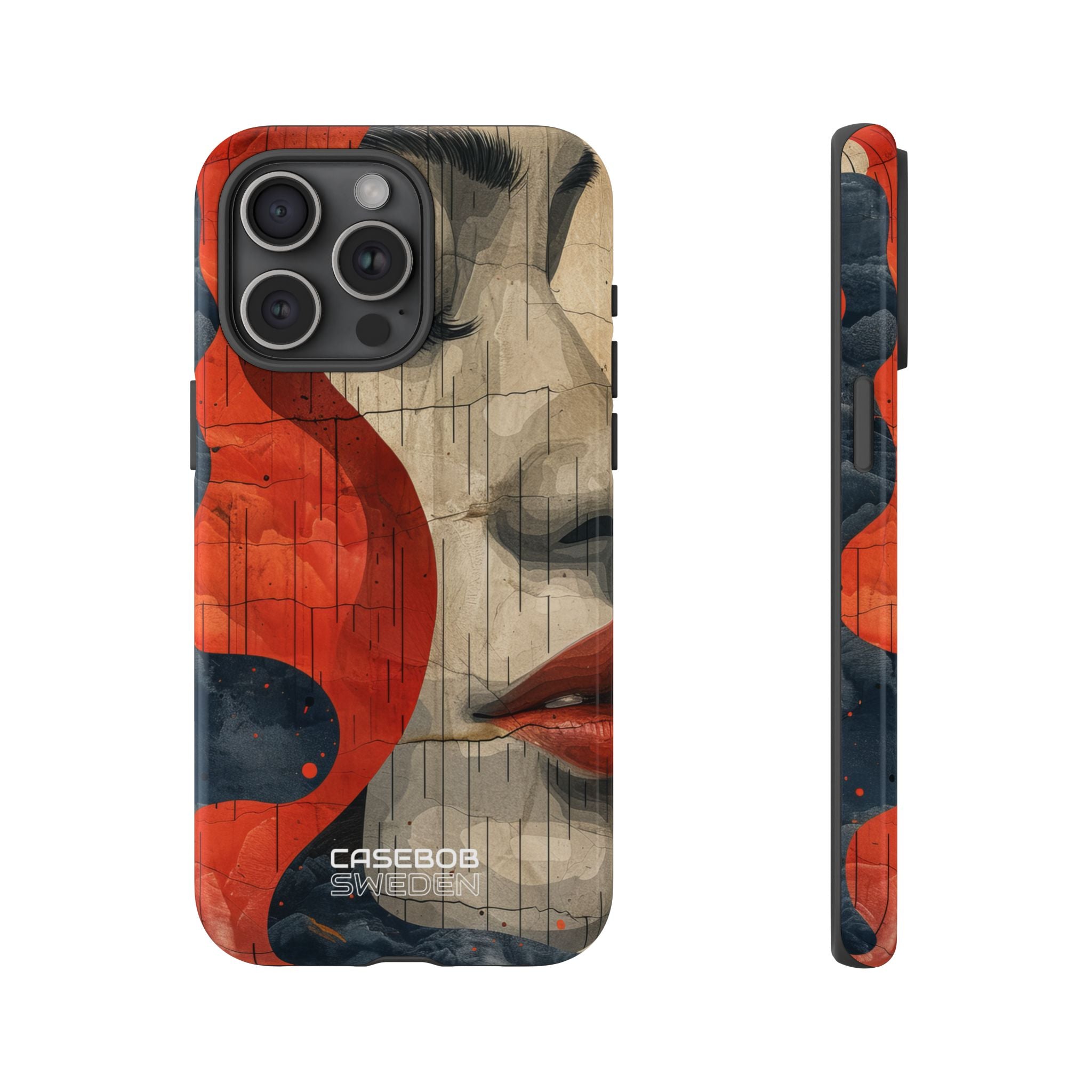 Crimson Flow Profile iPhone 15 - Resistente