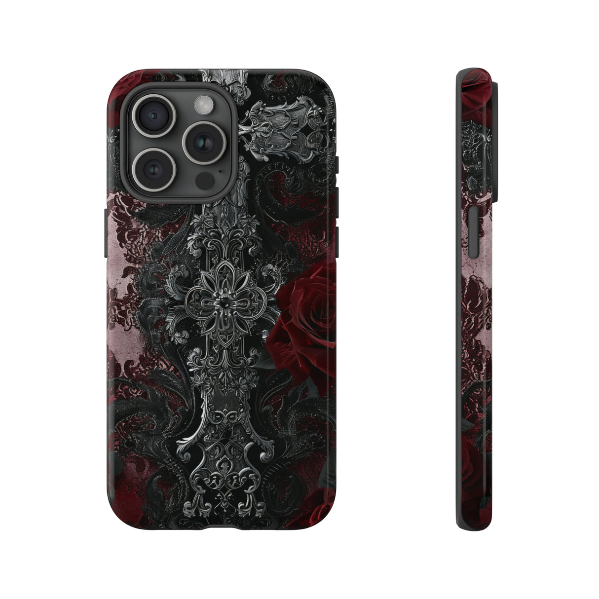 Lace and Velvet Gothic - Protective Phone Case