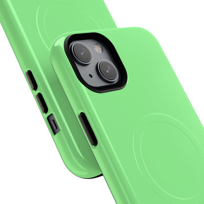 Pale Green iPhone 14 | Tough+ Phone Case