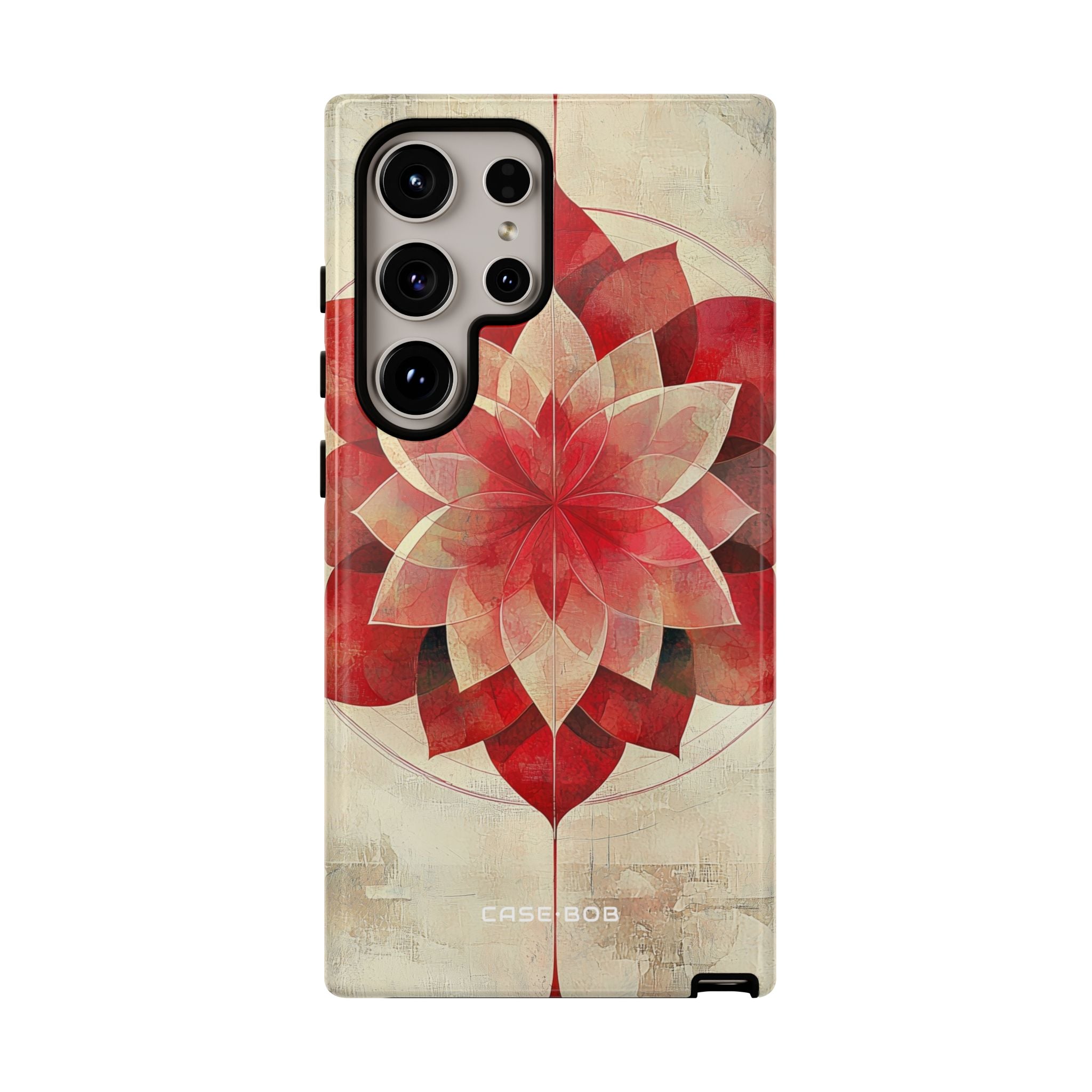 Crimson Bloom Samsung S24 Ultra Case - Tough
