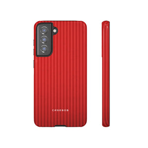 Red Stripes - Protective Phone Case