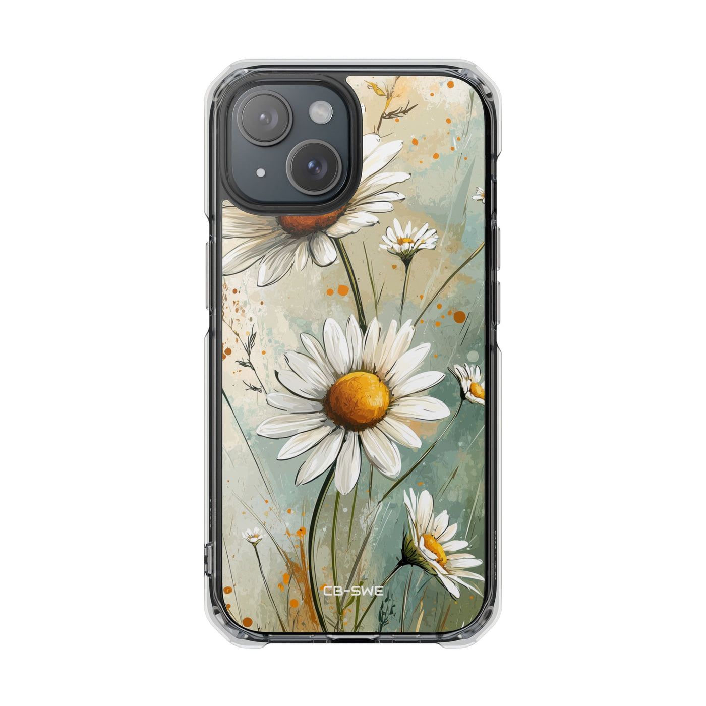Daisies Dance Light iPhone Case - Impact