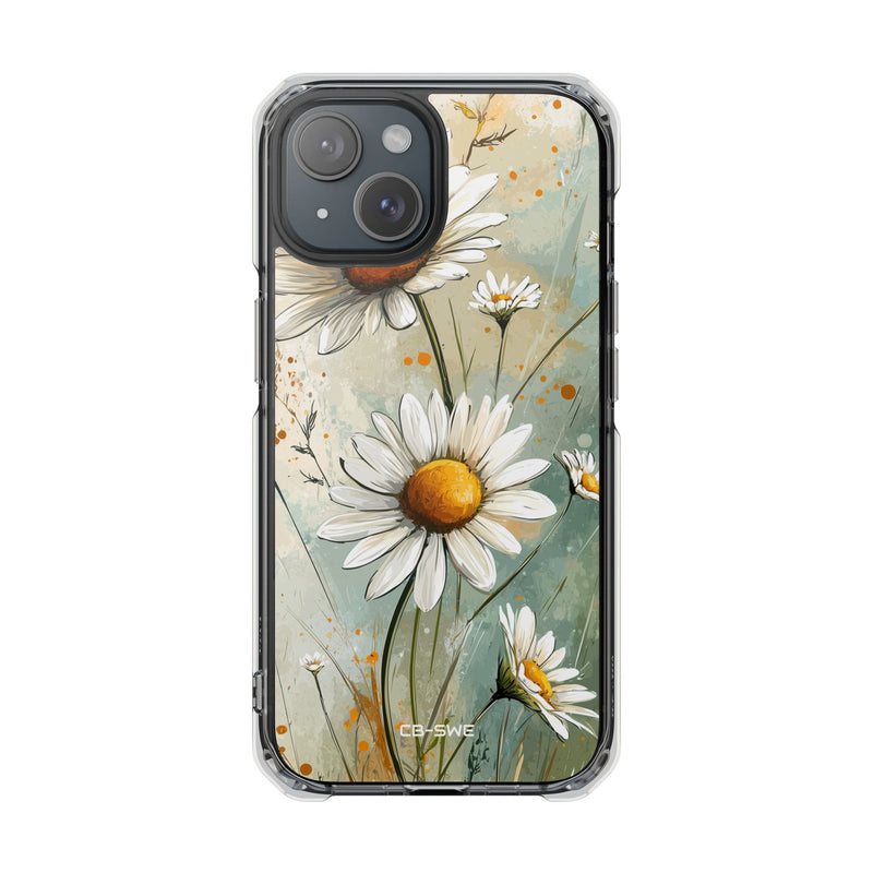 Daisies Dance Light iPhone Case - Impact