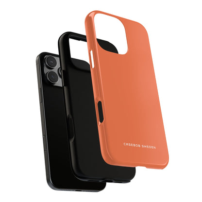 Coral iPhone 16 - Tough Phone Case