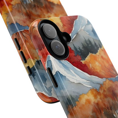 Autumn Leaves Dance - iPhone Case