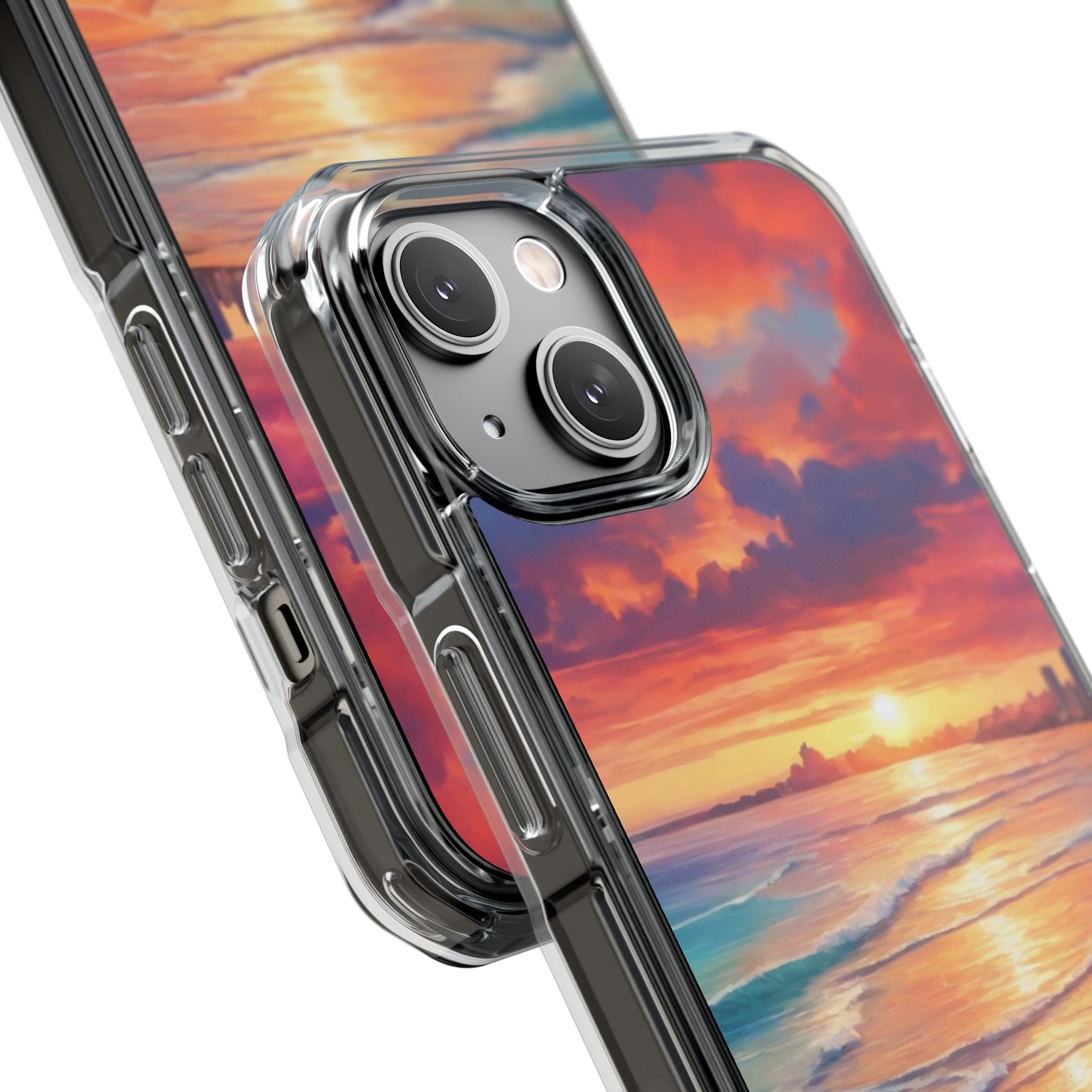 Sunlight Dances Waves iPhone Case - Impact
