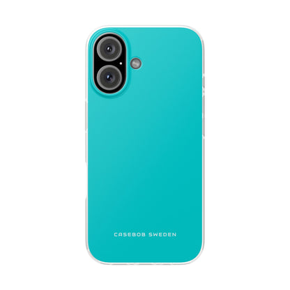 Dark Turquoise iPhone 16 - Flexi Phone Case