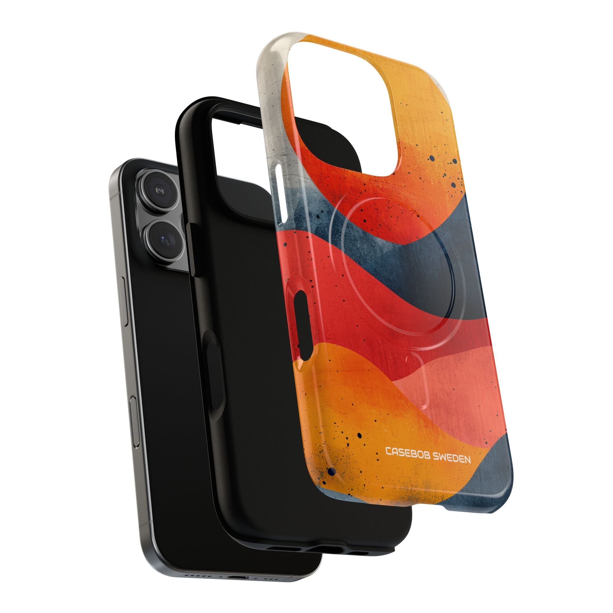 Sunburst Waves - Tough + MagSafe® iPhone 16 Phone Case