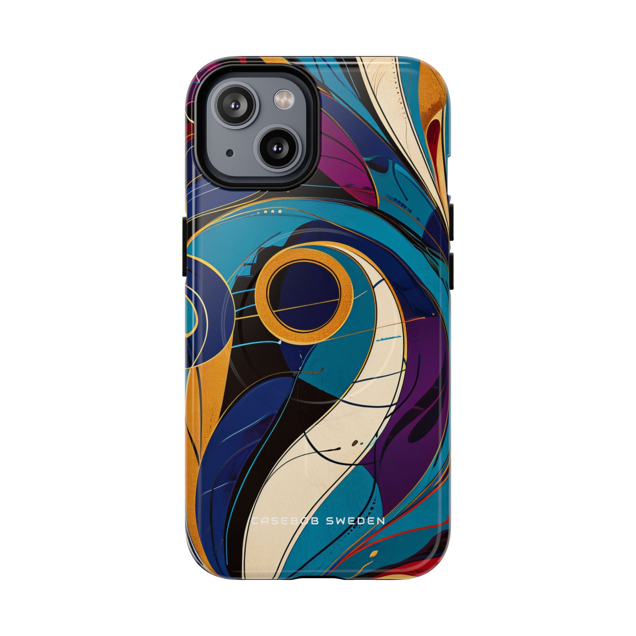 Vintage Vortex Harmony iPhone 14 | Tough+ Phone Case