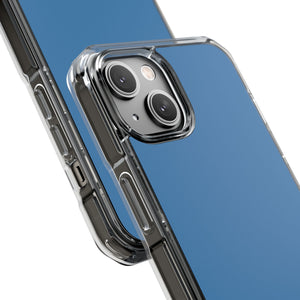 Steel Blue | Phone Case for iPhone (Clear Impact Case - Magnetic)