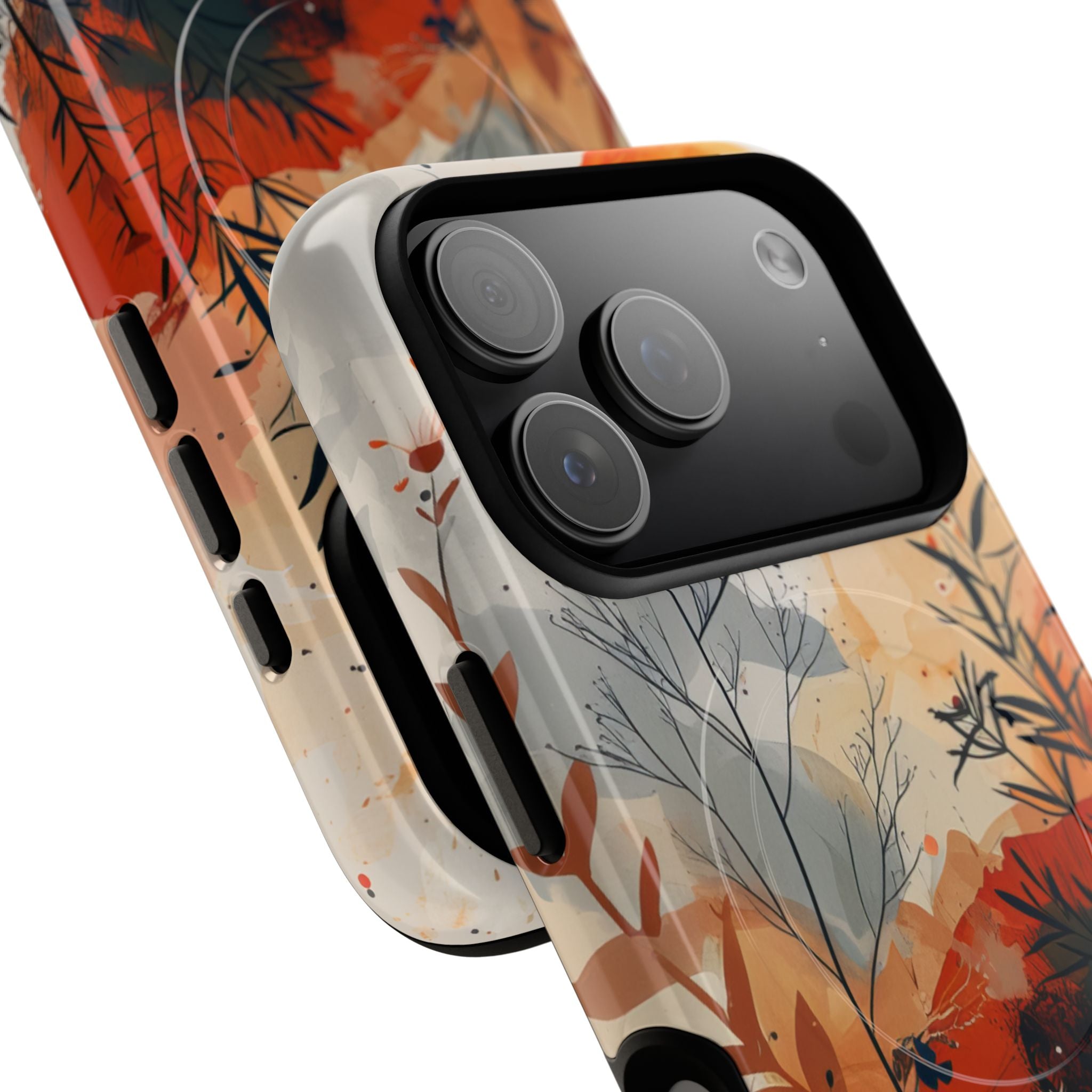 Orange Solstice iPhone 17 Pro Case - Tough+