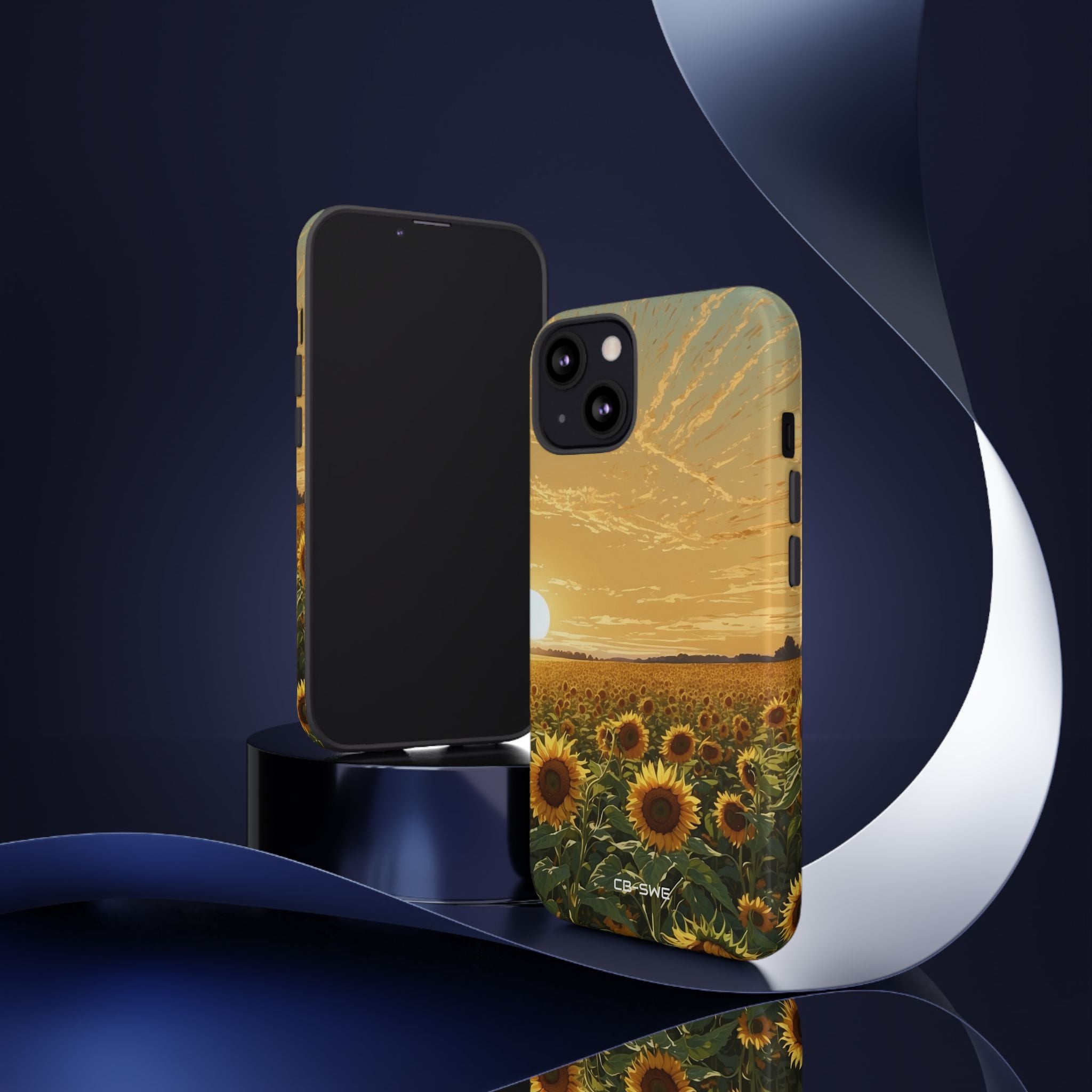 Sunflowers Embrace Light - iPhone Case