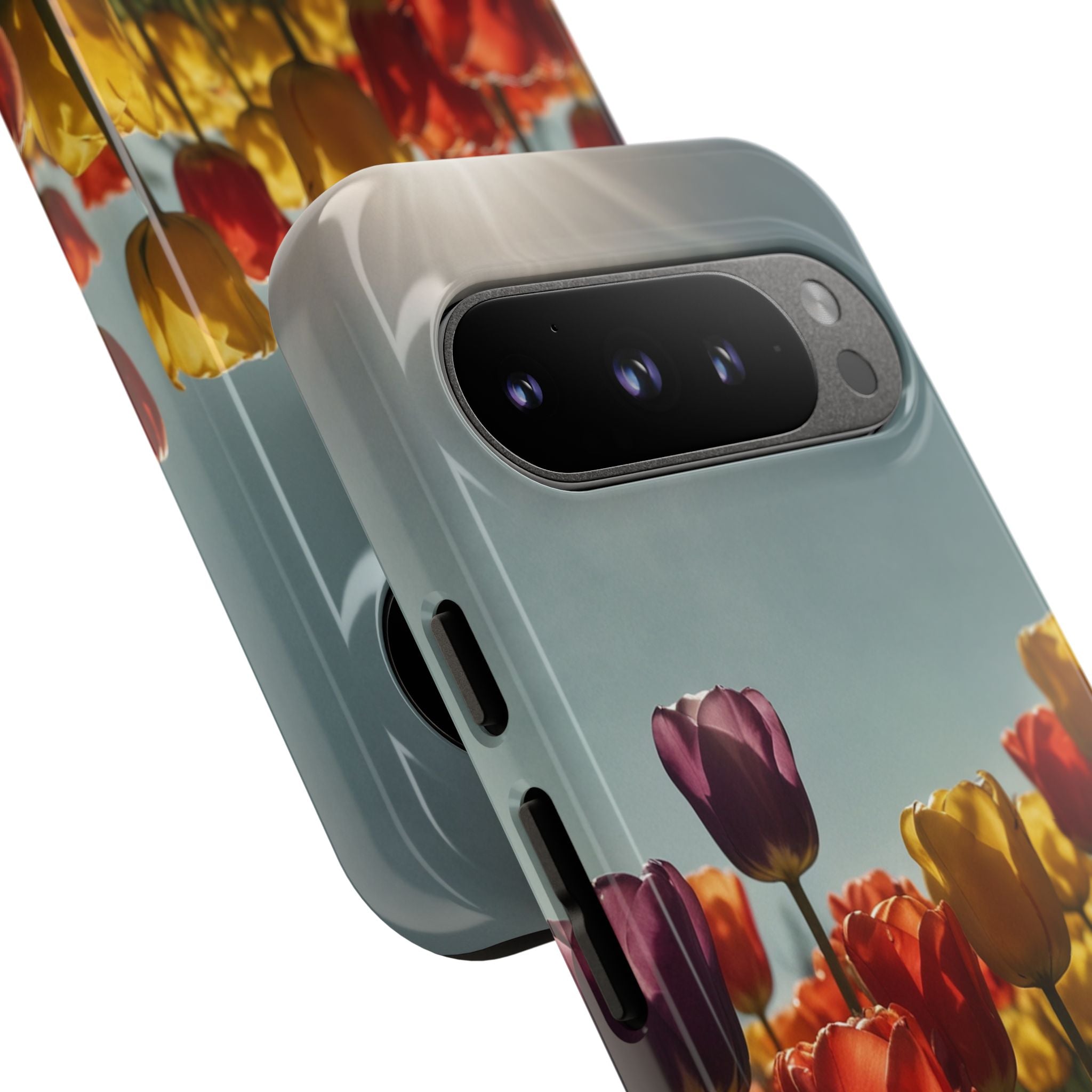 Tulips Embrace Sunlight - Google Pixel Case
