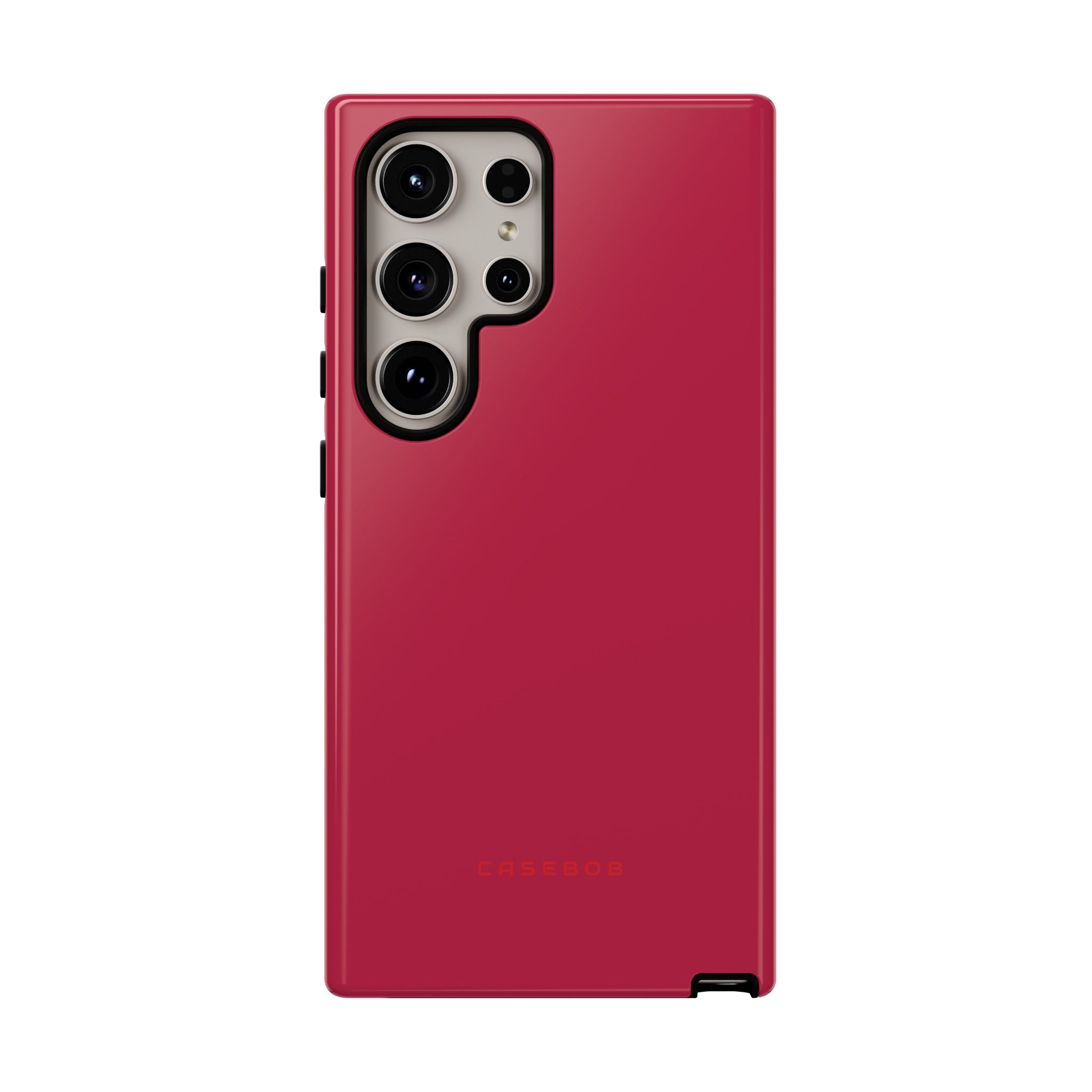 Bright Red Maroon - Protective Phone Case