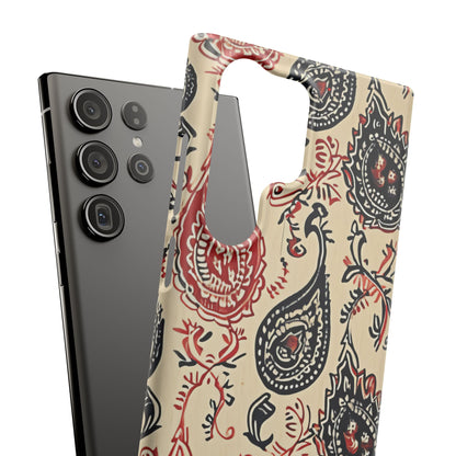 Vintage Paisley Elegance Samsung S23 - Slim Phone Case