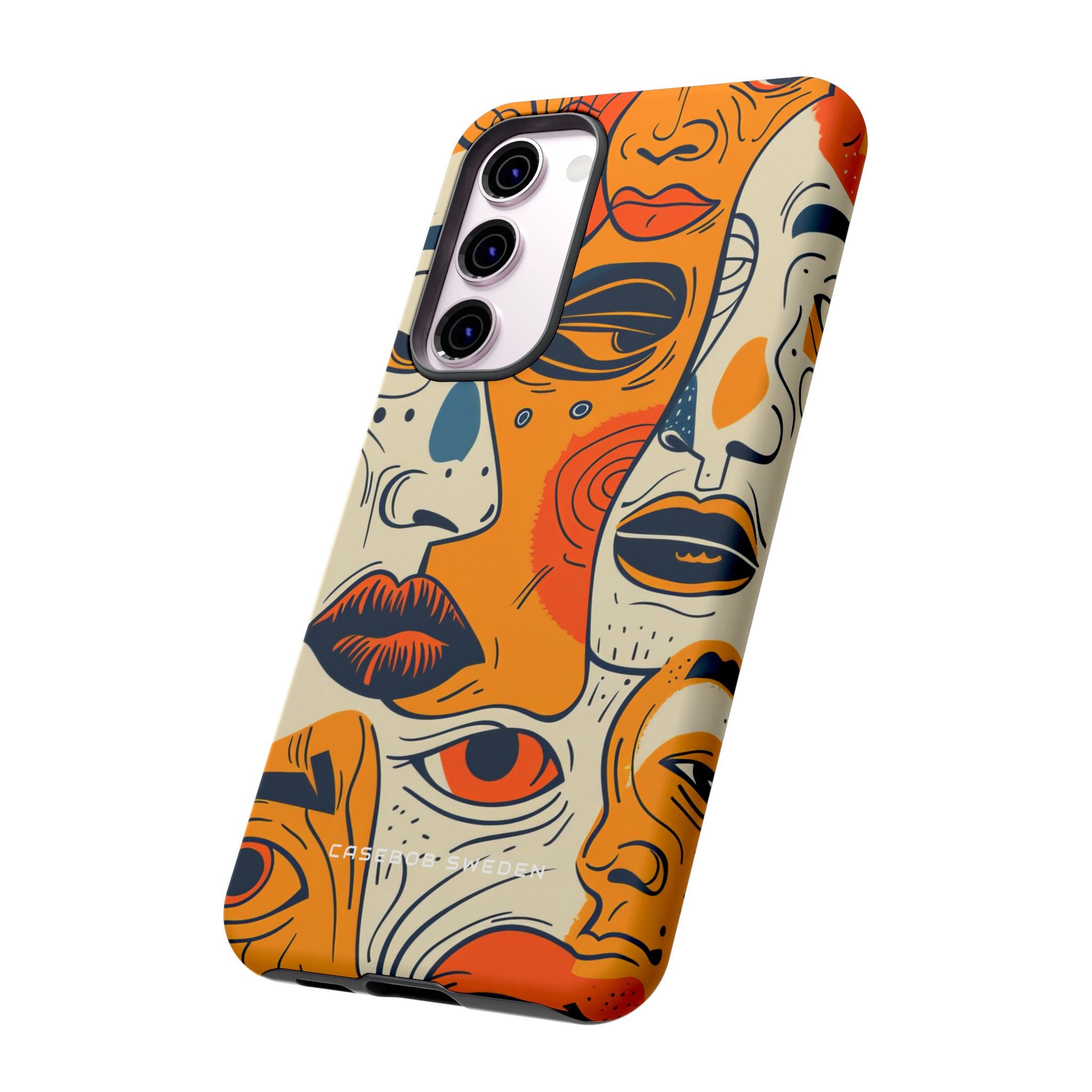 Gradient Face Mosaic Samsung S23 - Tough Phone Case