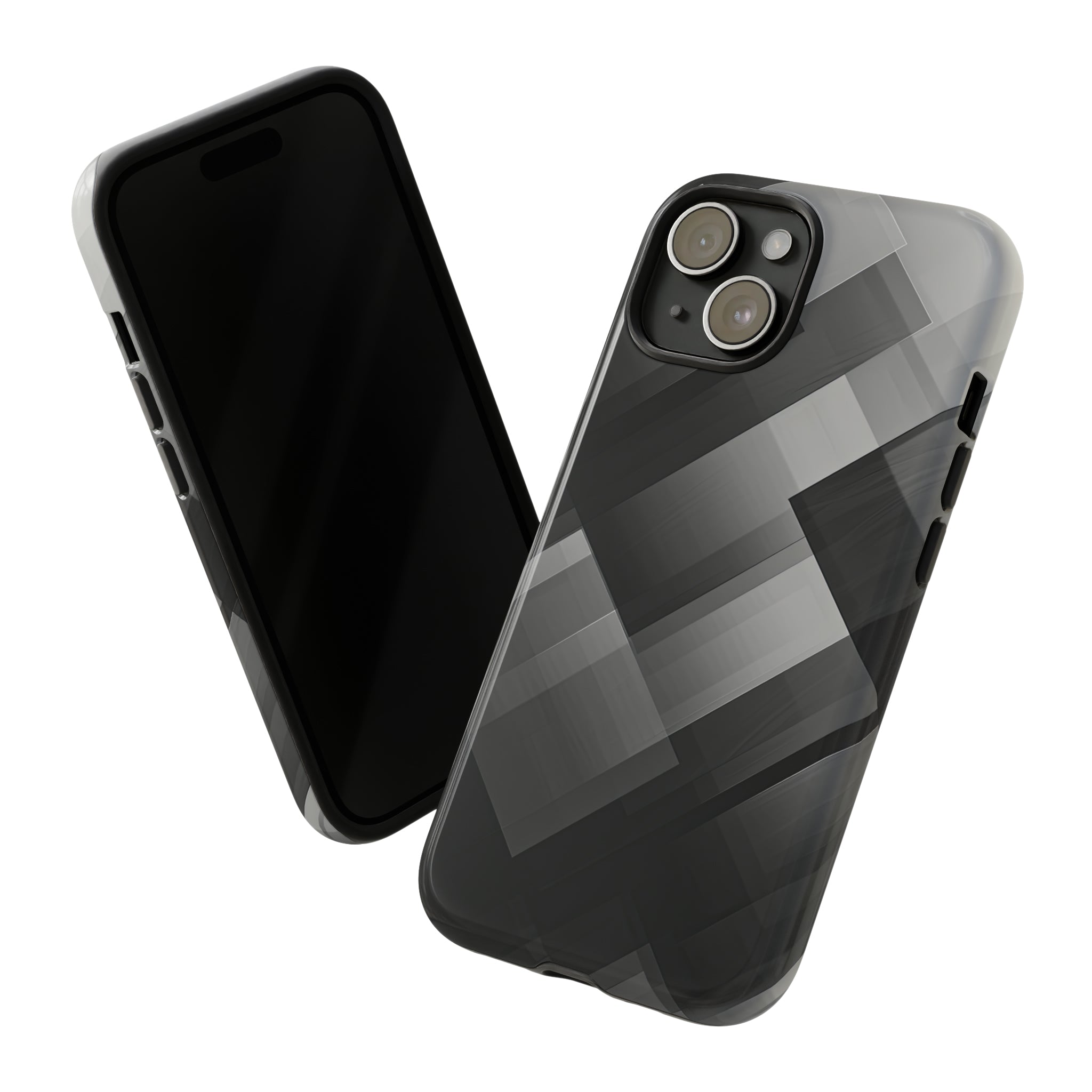 Gradient Grey Shades - Protective Phone Case