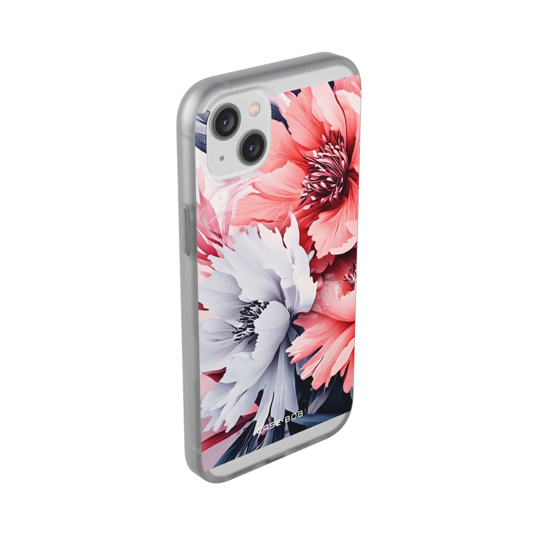 Coral Bloom iPhone 14 Plus Case - Soft