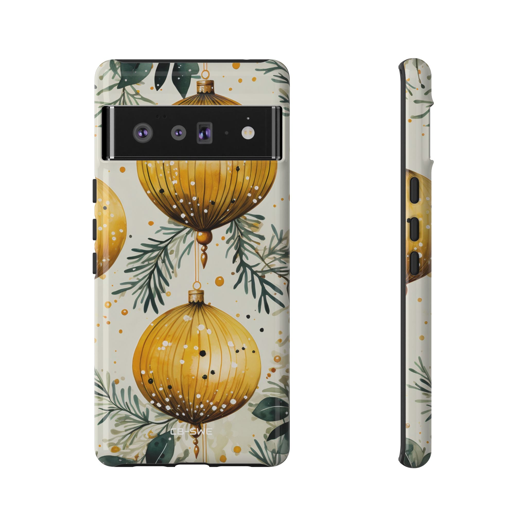 Golden Ornaments Shine - Google Pixel Case