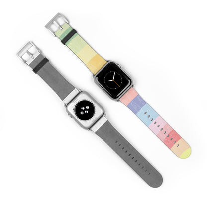 Pastel Rainbow Glow - Watch Band