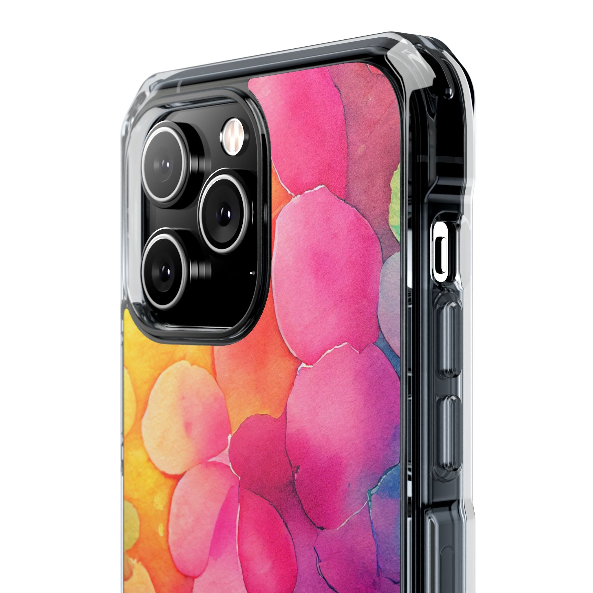 Vibrant Petal Fusion iPhone Case - Impact