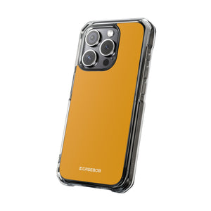 Gamboge Color | Phone Case for iPhone (Clear Impact Case - Magnetic)