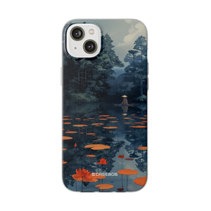 Tranquil Lotus Serenity | Flexible Phone Case for iPhone