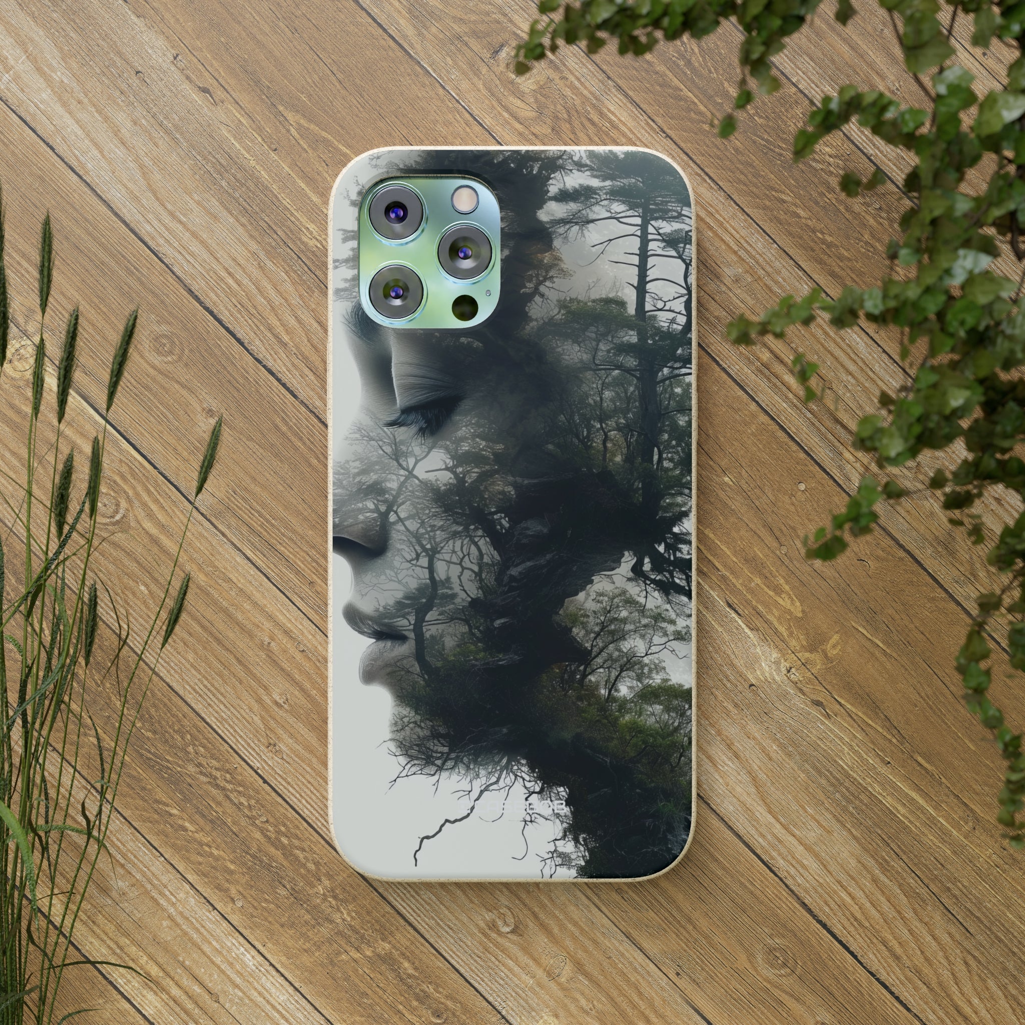 Serene Symbiosis | Biodegradable Phone Case