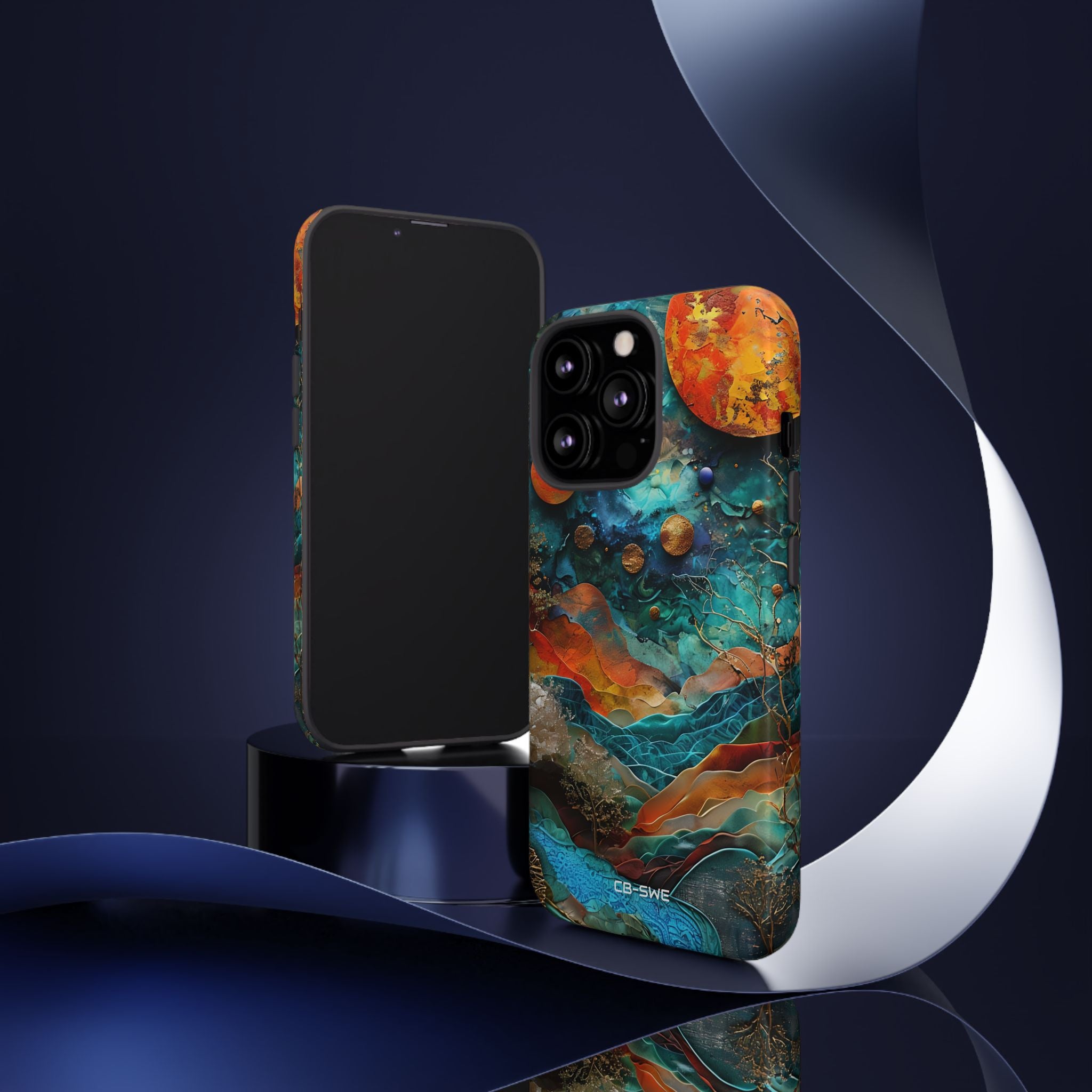 Celestial Wonders Unfold - iPhone Case