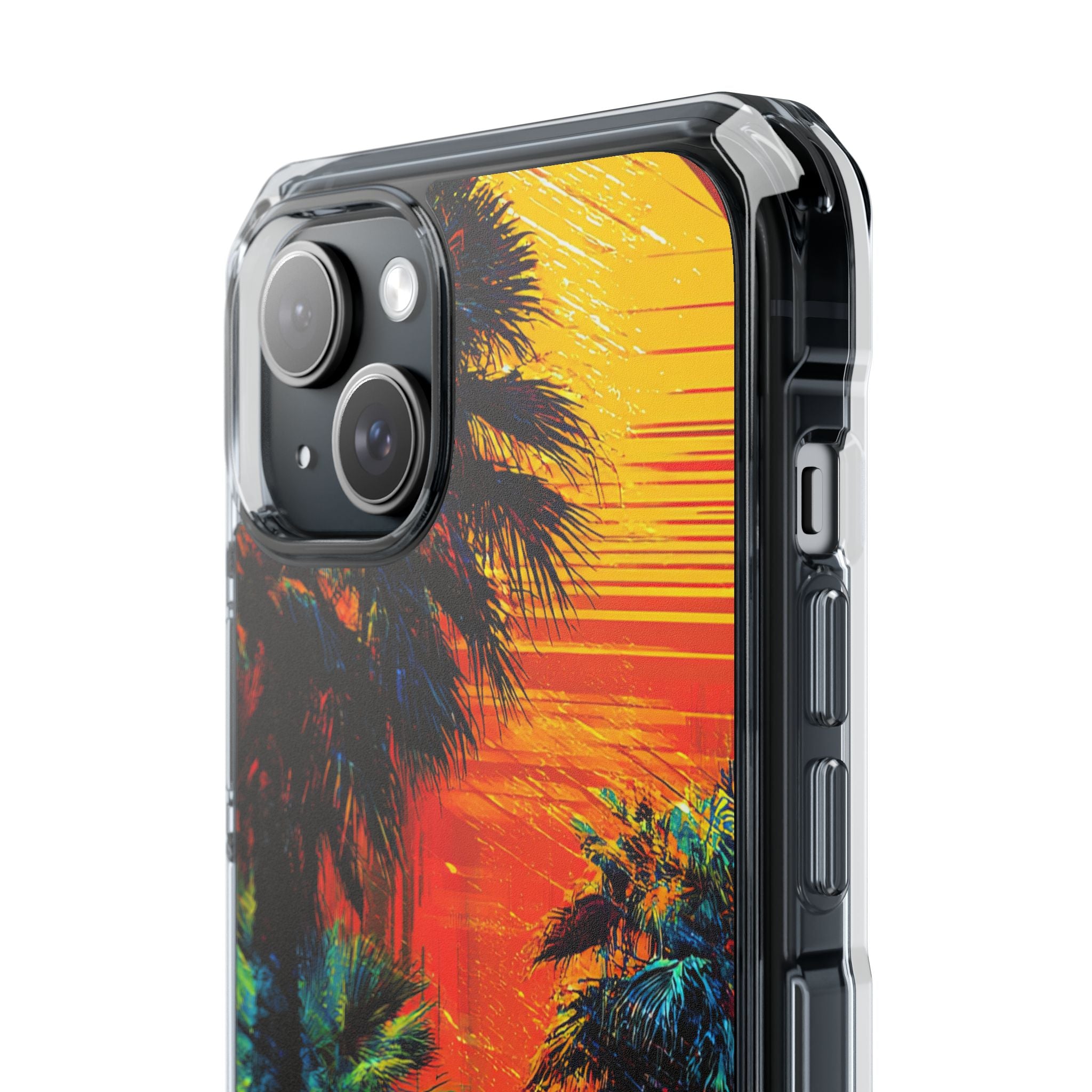 Summer Sunset Palms iPhone Case - Impact