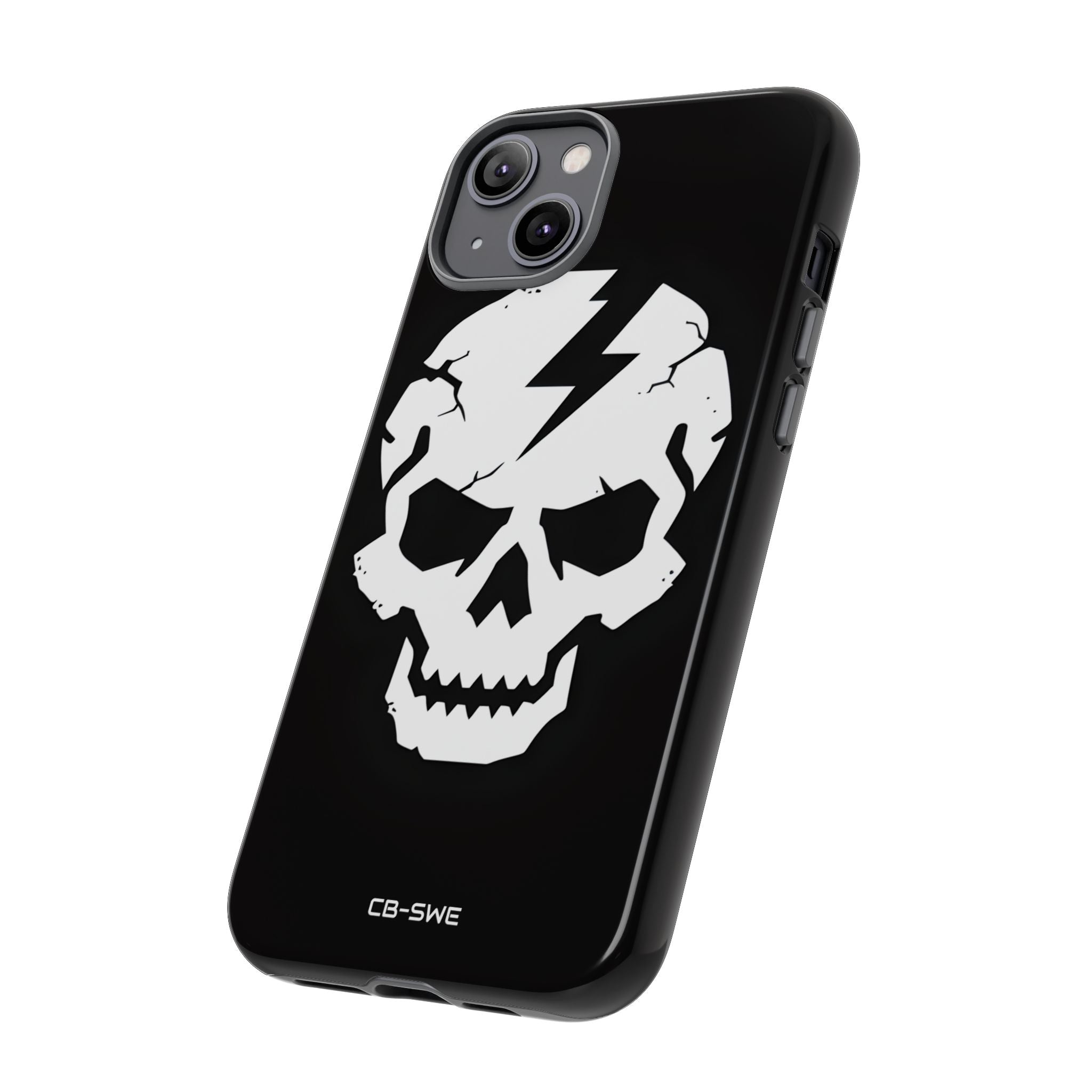 Cracked Skull Drama - iPhone Case