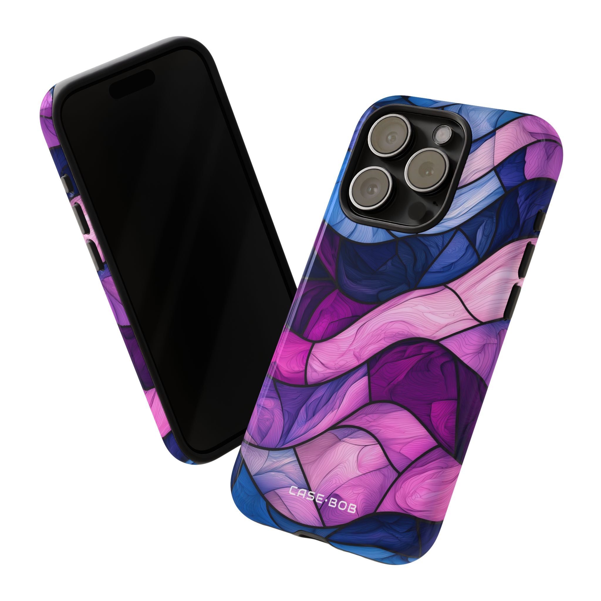 Wavelike Glow iPhone 15 Pro Case - Tough