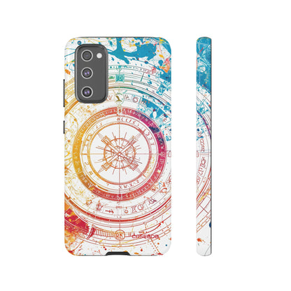 Astrological Wheel Wonders - Protective Phone Case